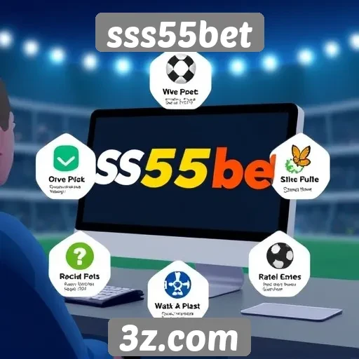 Análise das funcionalidades do site sss55bet